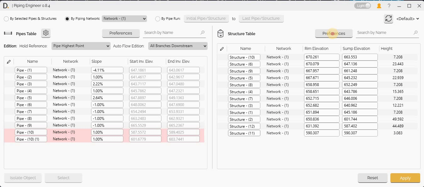 DiRoots-Tips select rows